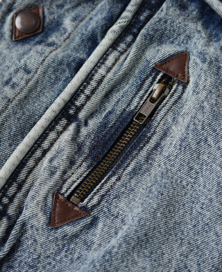 1980s Snow Wash Denim Jacket