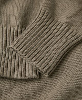 Lot 916 Ivy Mock Neck Sweater - Olive