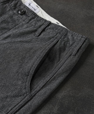 Black Chambray Work Pants