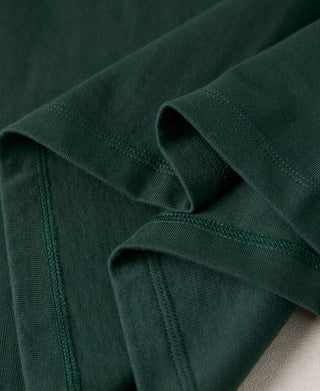 1930s Slanted Pocket Tubular T-Shirt - Green