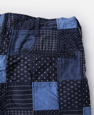 Wabash Patchwork Cotton Shorts