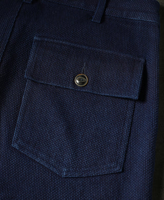 OG-107 Fatigue Pants - Indigo-Dyed Sashiko Version