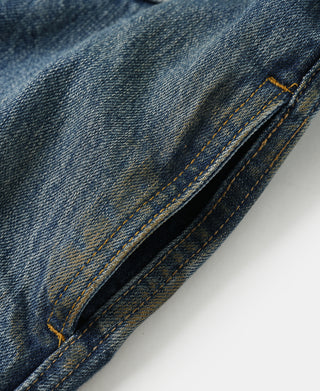 Type 1 Washed Denim Jacket - Repaired Edition