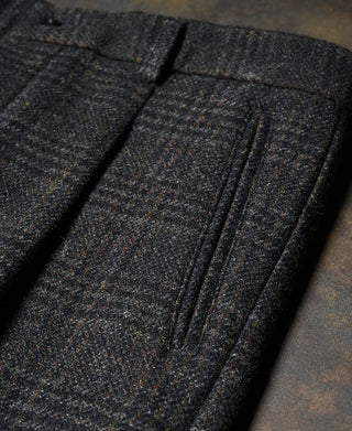 1930s Glen Plaid Tweed Suit Trousers