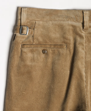 Lot 840 9.5 Wale 1940s Corduroy Work Pants - Khaki