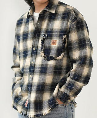 Brushed Twill Plaid Shirt