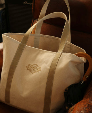 22 oz Canvas Tote Bag - Khaki