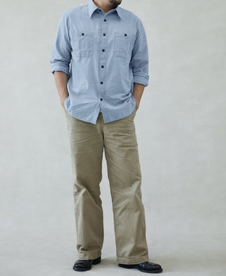 Military Wash Chambray Workshirt