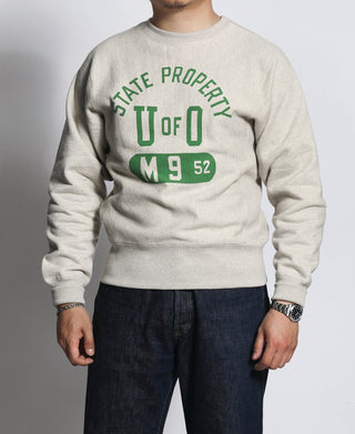 Lot 113 1950s Reserve Sweatshirt - Green/Gray