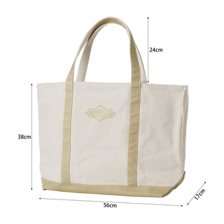 22 oz Canvas Tote Bag - Khaki