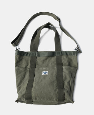 18 oz Canvas Tote Bag - Olive