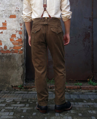 1920s 12 oz Corduroy Farmer Work Trousers