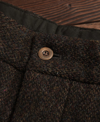 1920s Chocolate Brown Tweed Trousers