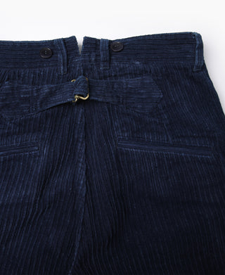 1920s Indigo Corduroy Work Pants