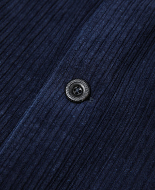 1920s French Indigo Corduroy Suit Jacket