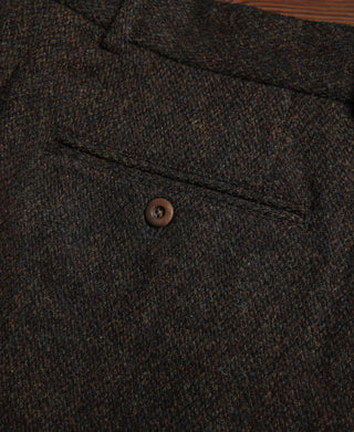 1920s Chocolate Brown Tweed Trousers